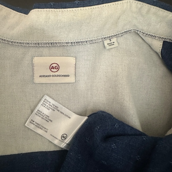 AG Adriano Goldschmied Button Down Small Gently worn 100% cotton - Picture 5 of 5